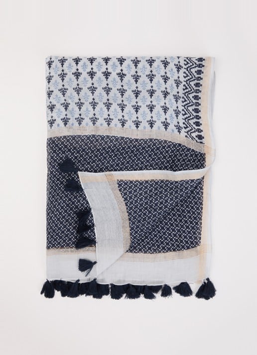 Gerard Darel Dalma sjaal in zijdeblend 70 x 180 cm