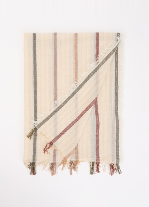 Gerard Darel Dinaia sjaal met streepprint 180 x 70 cm