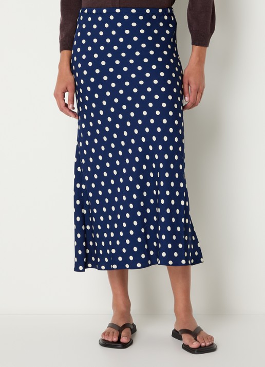 Gerard Darel Jovana midi rok met stippenprint