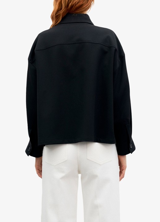 Gerard Darel Junia overshirt - achterkant 5 zwart