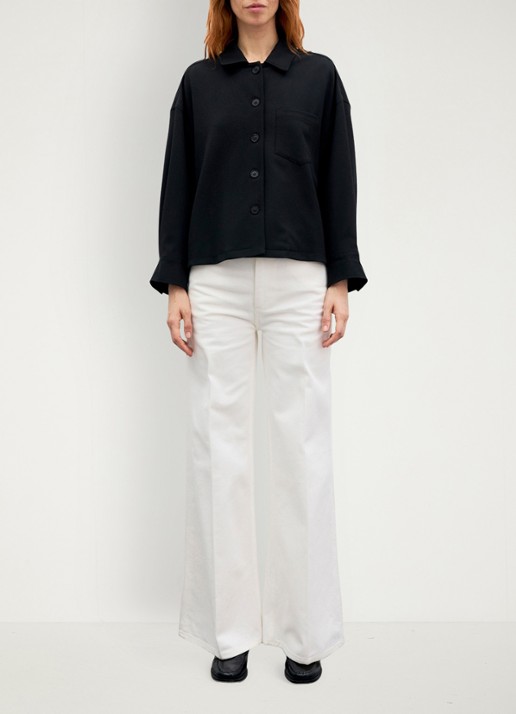 Gerard Darel Junia overshirt - voorkant 4 zwart