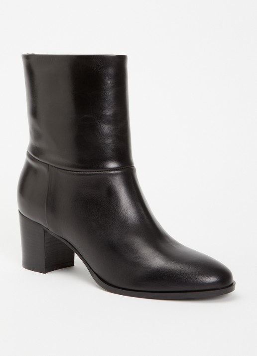 Gerard Darel Liz enkellaarsje van leer