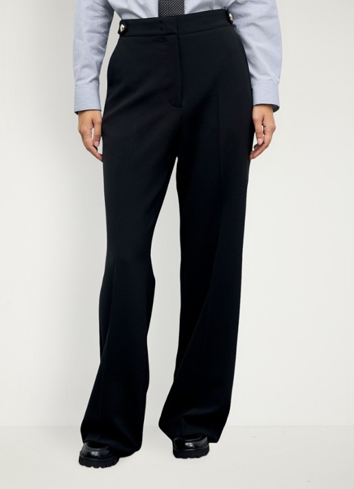 Gerard Darel Mela mid waist loose fit pantalon