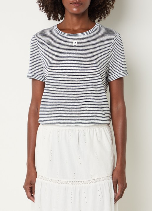 Gerard Darel Melva T-shirt met streepprint