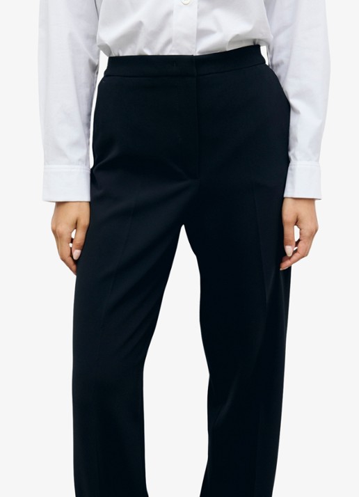 Gerard Darel Mili mid waist slim fit pantalon  - detail 4 zwart