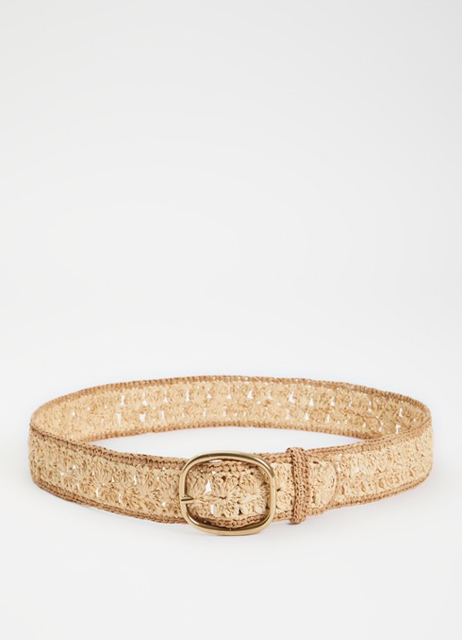 Gerard Darel Paloma riem van raffia