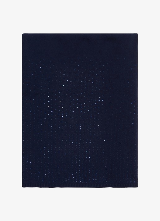 Gerard Darel Sia sjaal van wol met strass