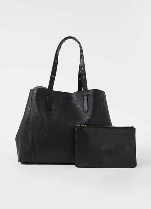 Gerard Darel Simple Two shopper van leer met uitneembaar etui