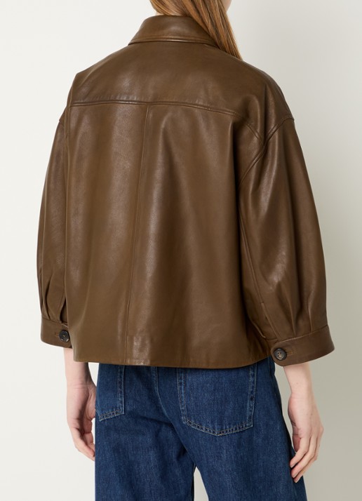 Gerard Darel Tinae jack van lamsleer - achterkant bruin