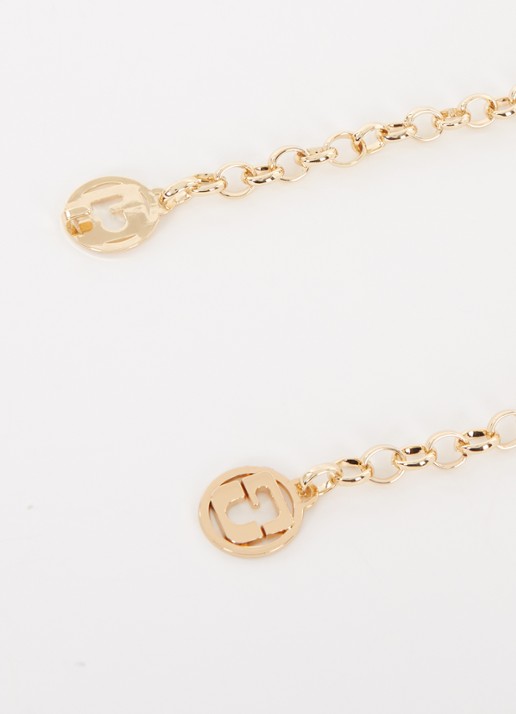 Gerard Darel Veronica schouderriem met logo - voorkant 2 goud