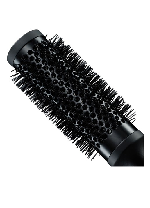 ghd Ceramic vented radial brush Maat 2 - 35 mm - ronde keramische föhnborstel - voorkant 6 zwart