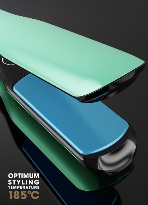 ghd Chronos Max Stijltang  - detail 7 lichtgroen