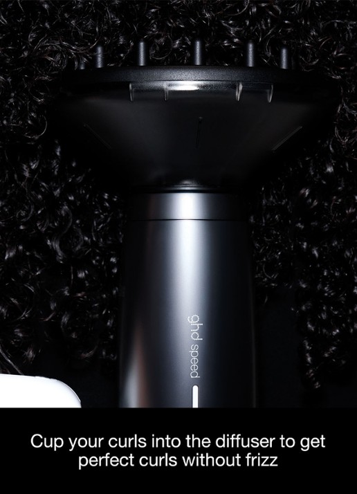 ghd Curl Diffuser voor ghd Speed hair dryer - detail 3 zwart