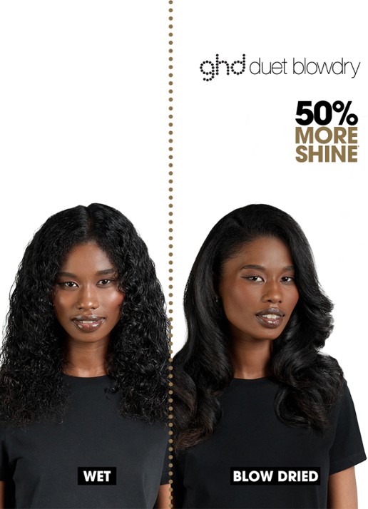 ghd GHD 2-in-1 Föhnborstel Duet Blowdry - detail 3 zwart