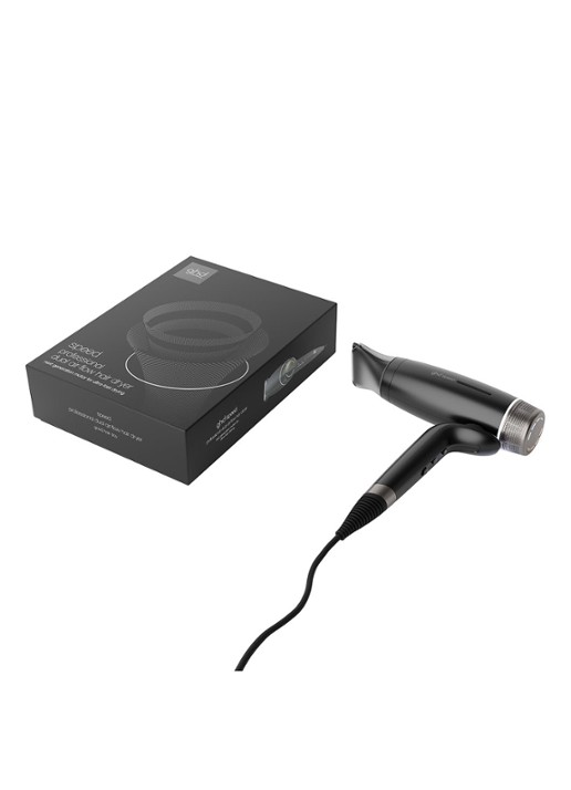 ghd ghd Speed - ultrasnelle ionische föhn  - voorkant 8 zwart
