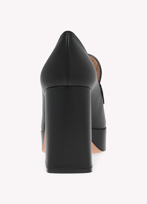 Gianvito Rossi Rouen pump van kalfsleer - detail 3 zwart