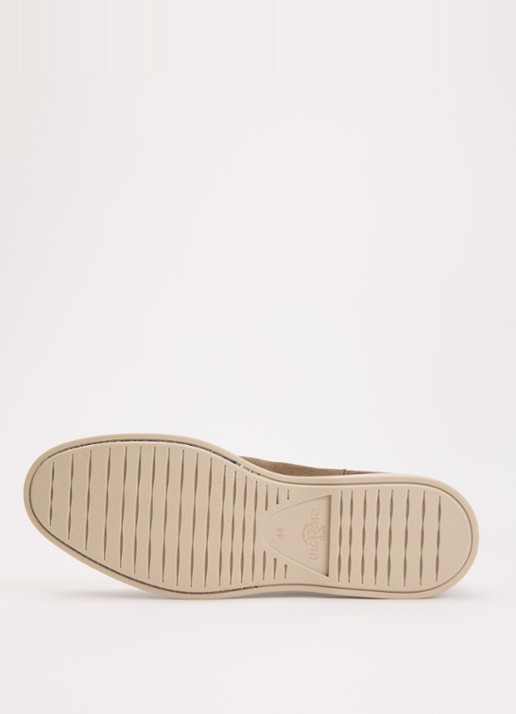 Giorgio Chelsea boot van suède - detail 2 taupe