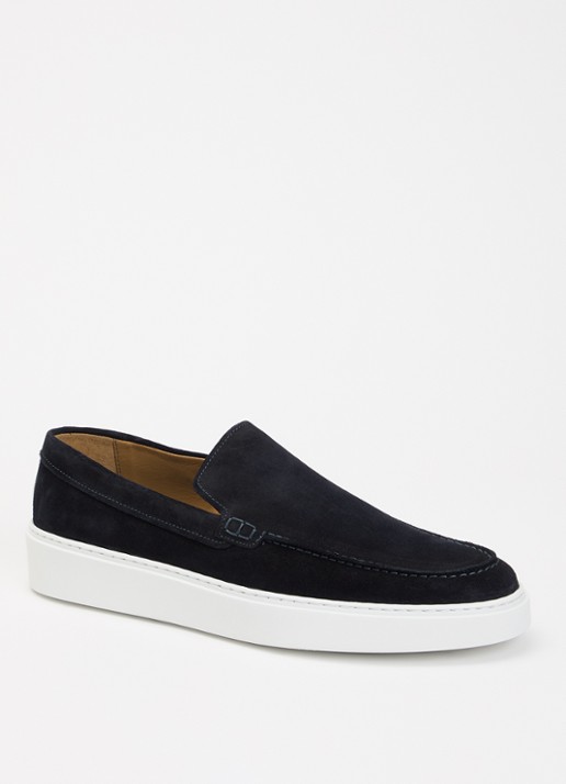 Giorgio Clean Cup slip-on van suède