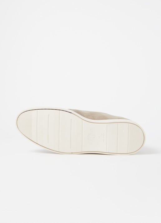 Giorgio Slip-on van suède - detail 3 zand