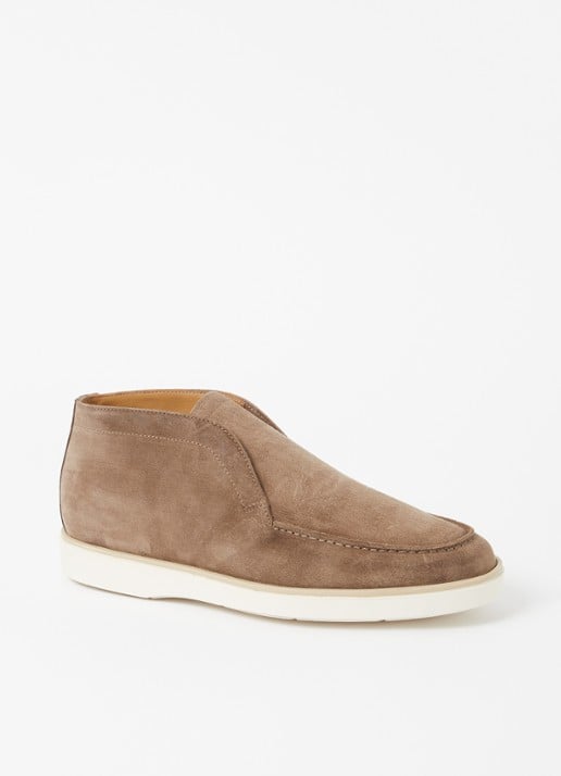 Giorgio Slip-on van suède - voorkant 9 bruin