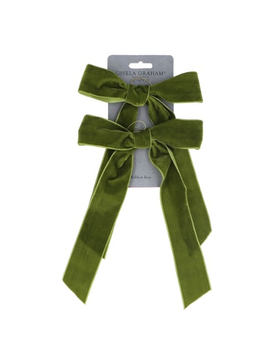 Gisela Graham Velvet Strik kersthanger 28 cm