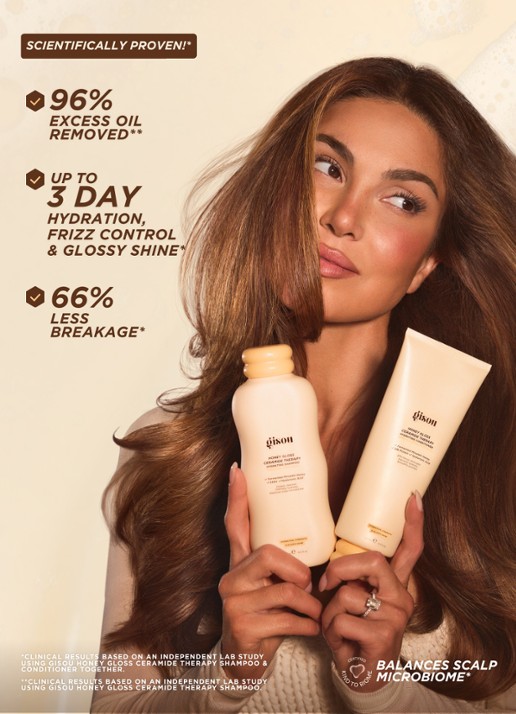 Gisou Honey Gloss Ceramide Therapy Hydrating  Conditioner - Conditioner - achterkant 7 undefined
