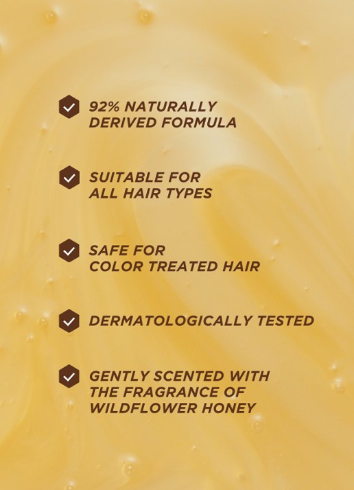Gisou Honey Gloss Ceramide Therapy Hydrating Shampoo - shampoo - detail 4 beige