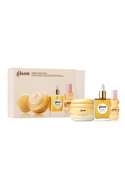 Gisou Honey Hair Icons - verzorgingsset - voorkant 5 undefined
