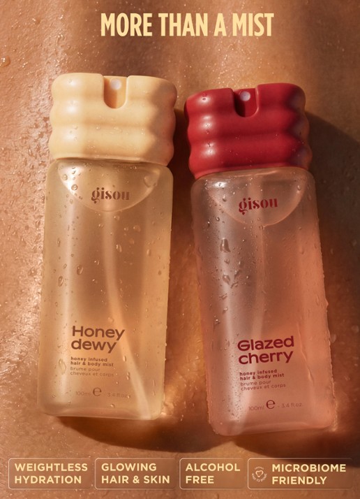 Gisou Honey Infused Hair and Body Mist  - Haar- en bodymist - detail 4 glazed cherry