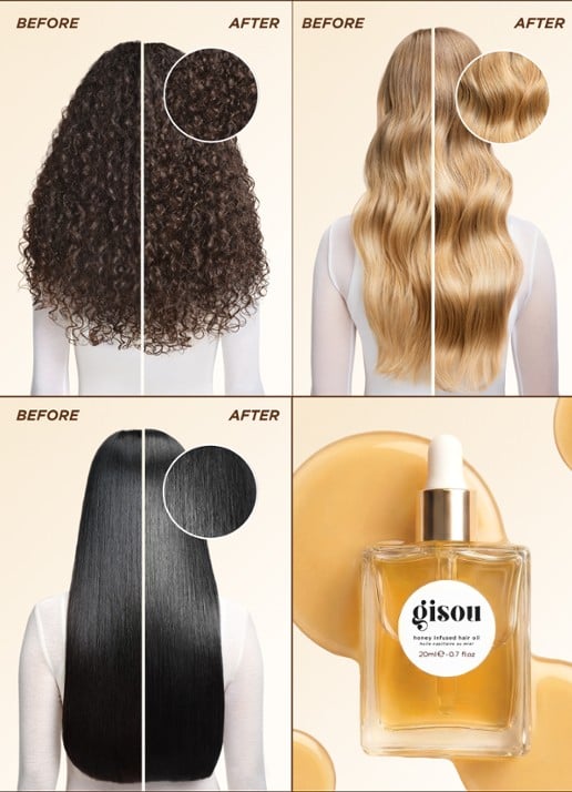 Gisou Honey Infused Hair Oil - haarolie - detail 10 undefined