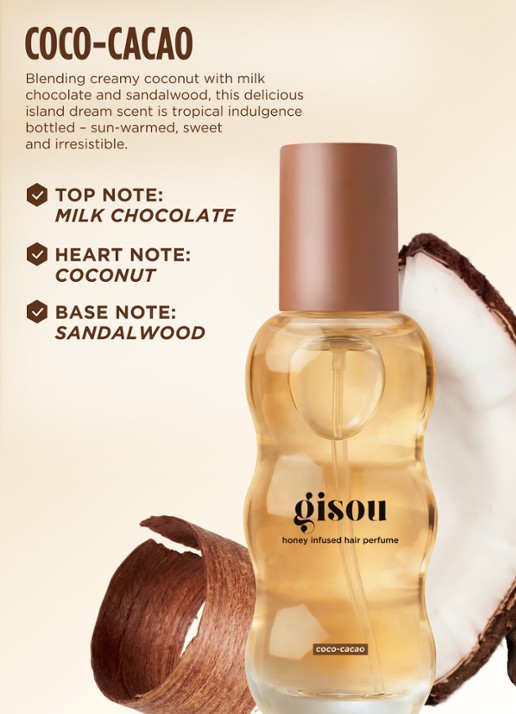 Gisou Honey Infused Hair Perfume - Coco Cacao - detail 6 undefined