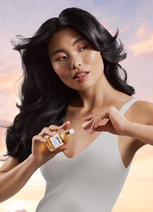 Gisou Honey Infused Hair Perfume - haarparfum - achterkant 3 wildflower honey