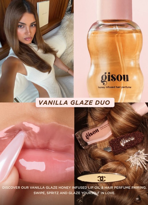 Gisou Honey Infused Hair Perfume - Mini haarparfum  - detail 7 vanilla glaze