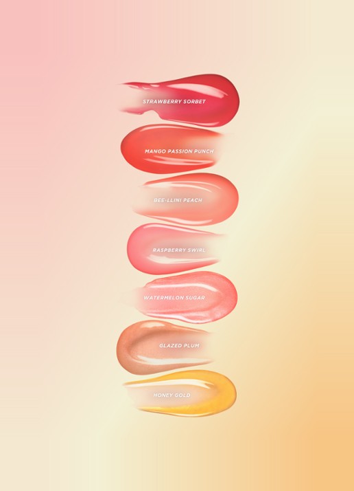 Gisou Honey Infused Lip Oil - lipolie - detail 6 glazed plum