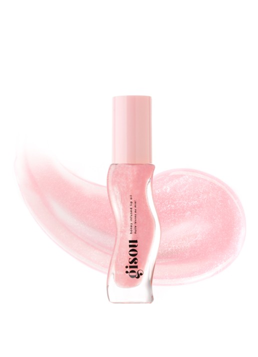 Gisou Honey Infused Lip Oil - lipolie - voorkant 7 watermelon