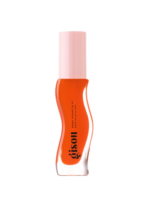Gisou Honey Infused Lip Oil - lipolie - voorkant 6 mango