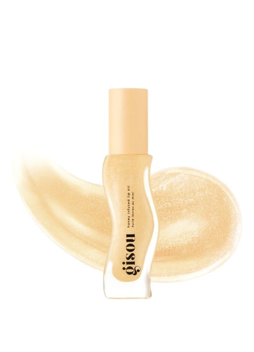 Gisou Honey Infused Lip Oil - lipolie - voorkant 2 pineapple pout
