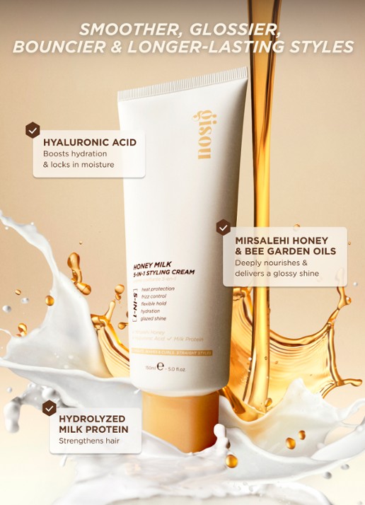 Gisou Honey Milk 5-in-1 Styling Cream - Styling crème - detail 3 undefined