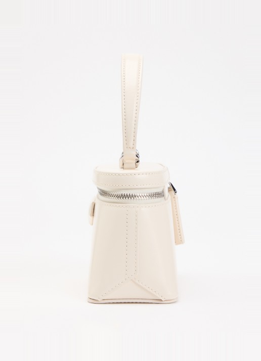Givenchy Anitgona handtas van kalfsleer met afneembare schouderriem  - detail 3 gebroken wit