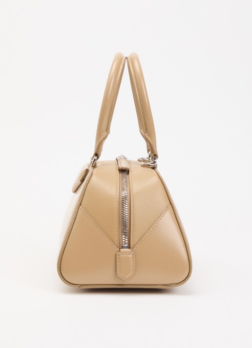 Givenchy Antigona East-West Small handtas van kalfsleer met afneembare schouderriem - detail 4 beige