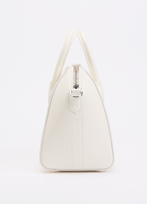 Givenchy Antigona Mini handtas van kalfsleer met afneembare schouderriem - detail 3 ivoor