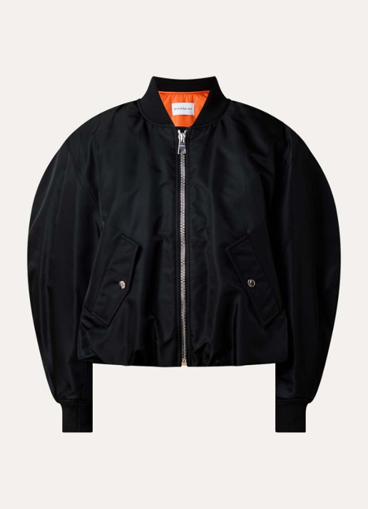Givenchy Cropped bomberjack met klepzakken