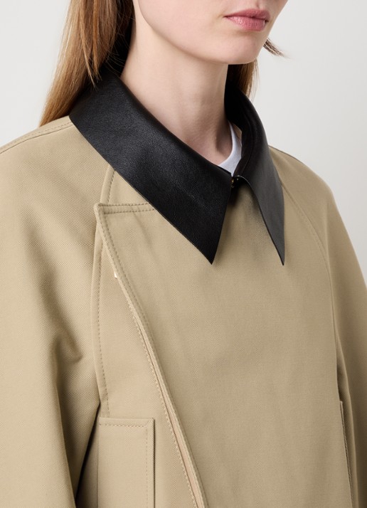 Givenchy Jack in wolblend met steekzakken - detail 4 beige
