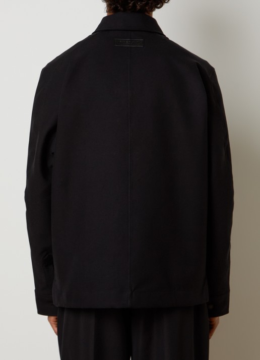 Givenchy Jack met borstzakken - achterkant 5 zwart