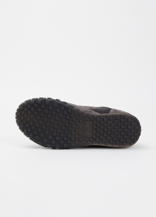 Givenchy New Glide sneaker met details van kalfssuède en logo - detail 3 taupe