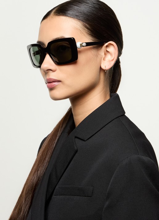 Givenchy Pearl zonnebril GV40071I - voorkant 5 zwart