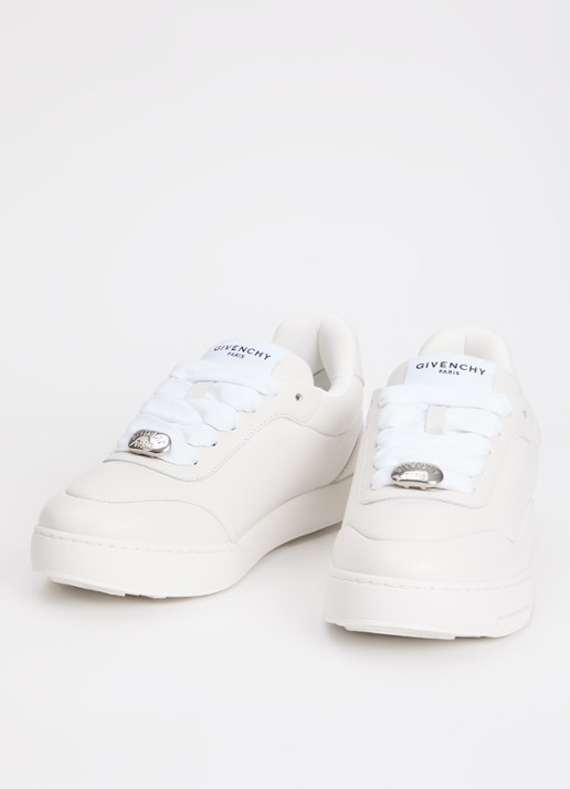Givenchy Puffy Yard sneaker van lamsleer - detail wit