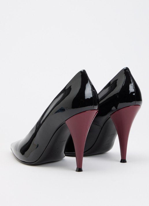 Givenchy Pump van kalfsleer - achterkant 5 zwart