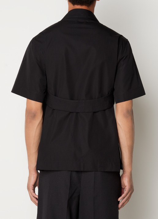 Givenchy Regular fit overhemd met metalen detail - achterkant zwart