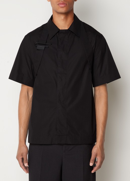 Givenchy Regular fit overhemd met metalen detail - detail 4 zwart
